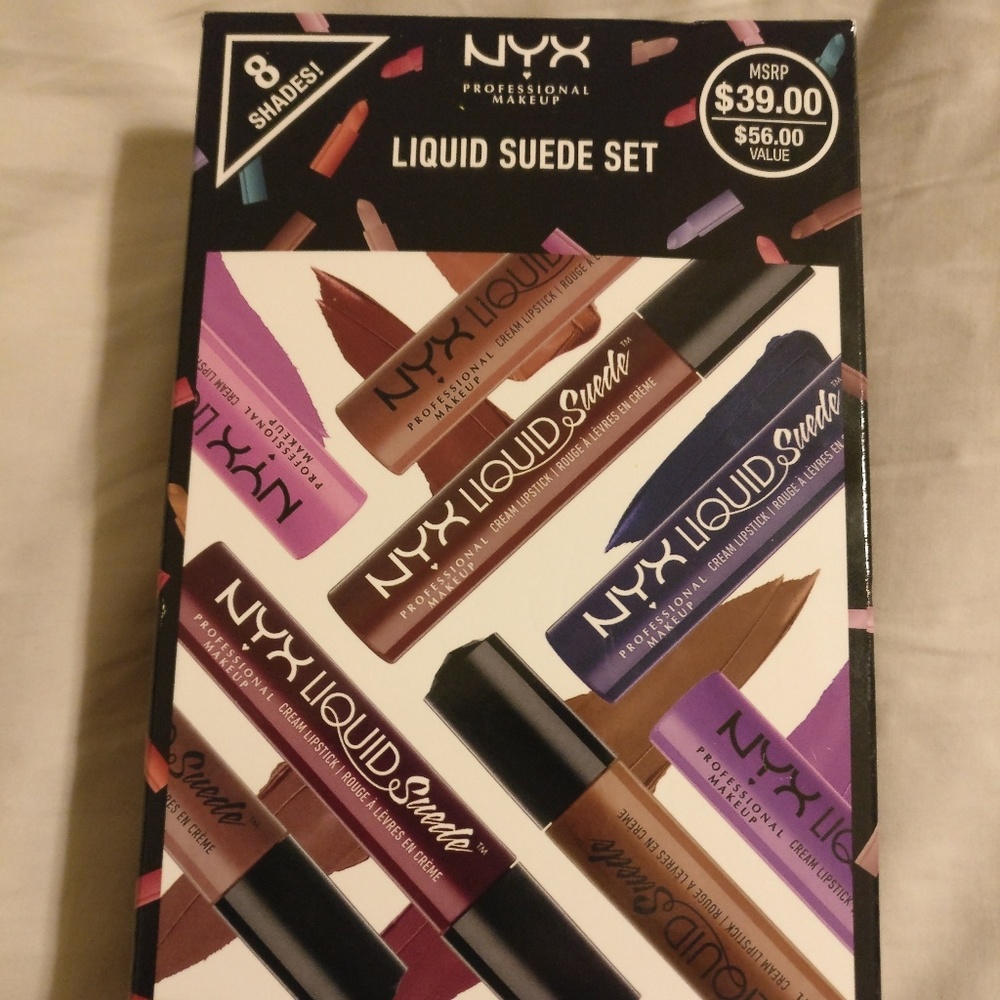 *NEW* NYX Liquid Suede 8 pack set